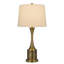 Ensemble de 2 lampes de table Toccoa en laiton antique 100W H 27,5 "