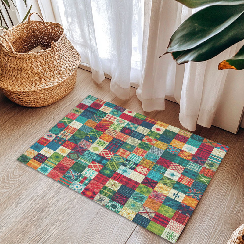 Tapis tressé de la collection Cozy Plaid, Rectangulaire 3 pi x 5 pi