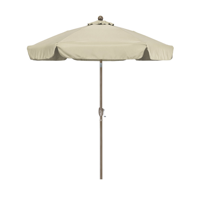 Pizano 90'' Market Umbrella, Spun Polyester Antique Beige