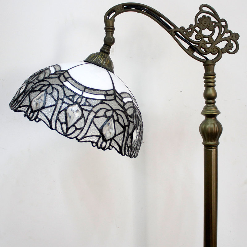 Aiona 64'' Bronze Antique Arched Floor Lamp