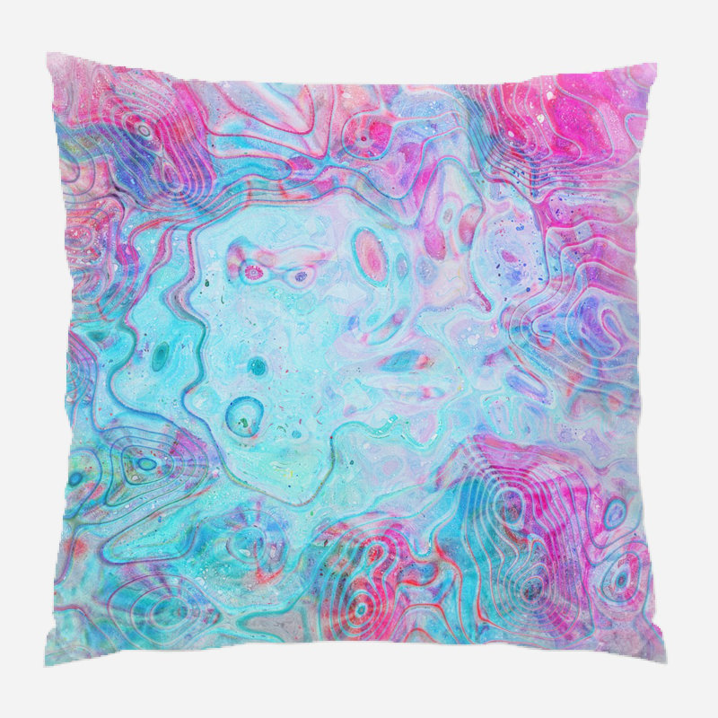 Coussin décoratif Verano, Microsuède, Intérieur