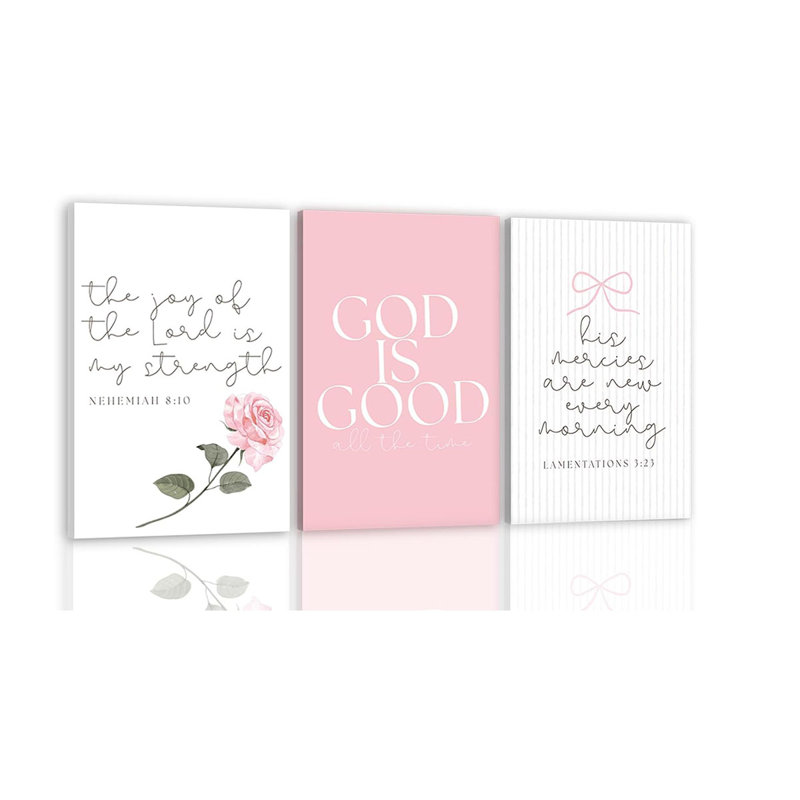 3 Piece Wrapped Canvas Print