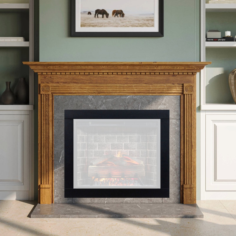 Modern Ember Uptown Electric Fireplace Trim Kit, 3-Inch Trim - Fireplace Sold Separately, 28"