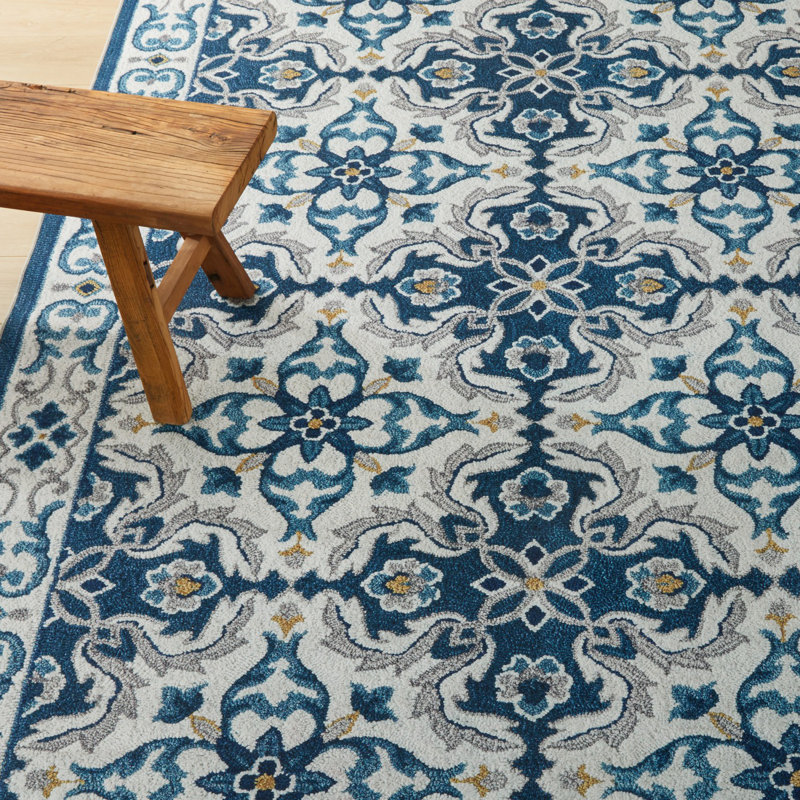 Oriental Machine Tufted Shag Area Rug, Rectangle 120 x 170 cm