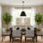 16-inch diameter integrated LED black pendant light-1460277118-1460277105