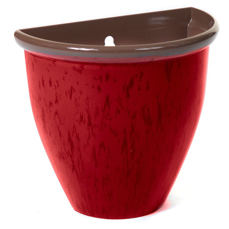 Magdalena Wall Planter, Red