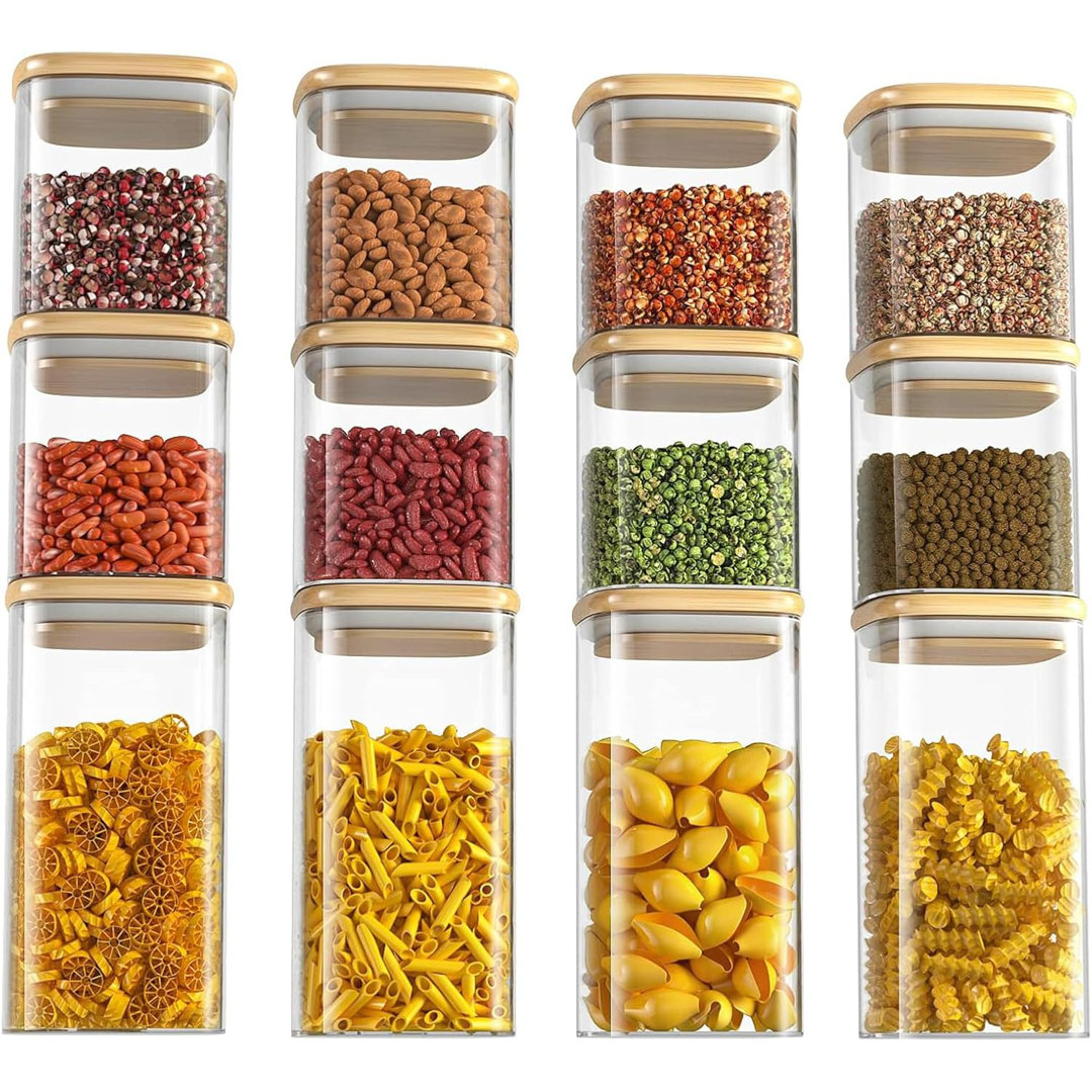 Glass Jar - Set of 12
