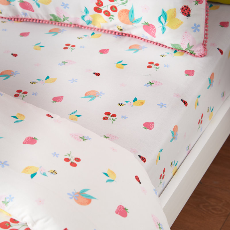 Cotton Blend Standard Fitted Sheet, Double