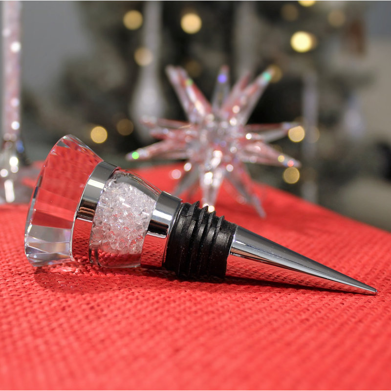 Jaylon Stainless Steel Bottle Stopper, Silver