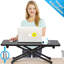 Bureau pour travailler debout réglable en hauteur avec convertisseur à ressort à gaz pour bureau pour travailler debout