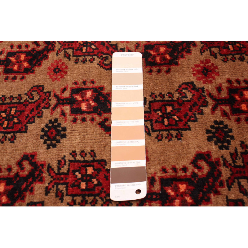 One-of-a-Kind 3'2" X 6'1" 2000s Wool Area Rug in