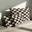 Checkerboard Square Pillow Cover & Insert-920521545