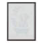 Art mural en verre Mid Mid Modern Cow in Bathaign par Rachel Lee 3 Birdies Studio-2109947088