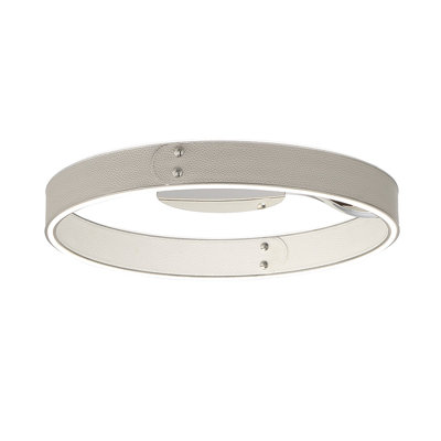  1 light Flushmount in Grey+ white