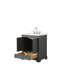 Ensemble de meuble-lavabo simple autoportant 36 po avec plateau en quartz Deborah-98084797-98084802-98084803