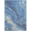 Tapis bleu intérieur / extérieur lavable à la machine Cinead ACN1701-104541172