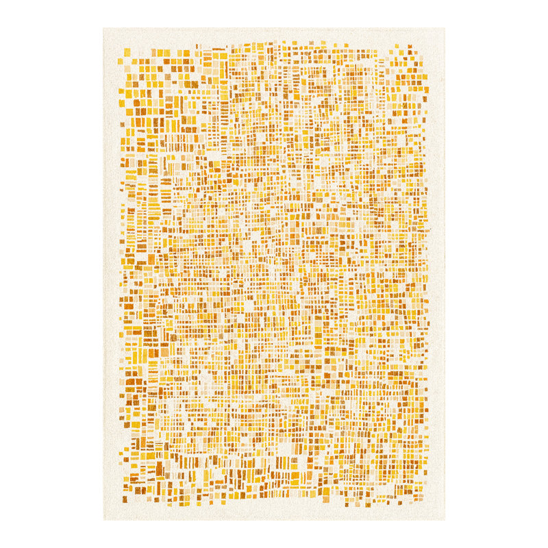 Gallery Cubik Moon Recycled P.E.T Area Rug, Rectangle 100 x 140 cm