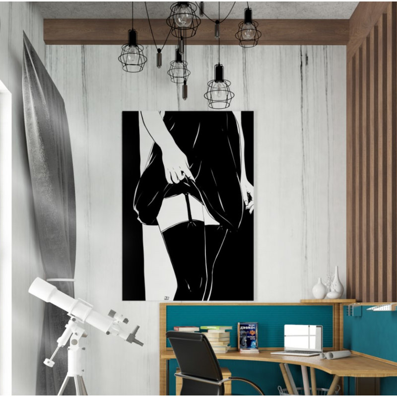 «Hold On» par Giuseppe Cristiano, art mural sur toile, H 60 po x l 40po x P 1,5 po