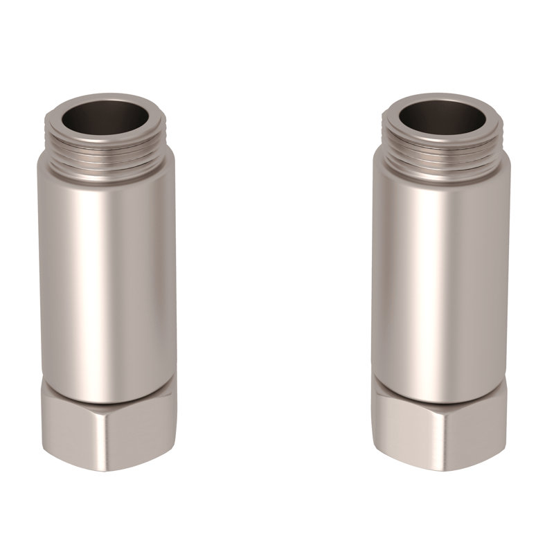 Union Adaptors, Satin Nickel