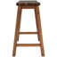 Tabourets de cuisine en bois à hauteur de comptoir 2 pièces pour salle de bain Topmax Farmhouse Rustic