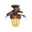 Acorn Branch 1 - Light Semi Flush Mount
