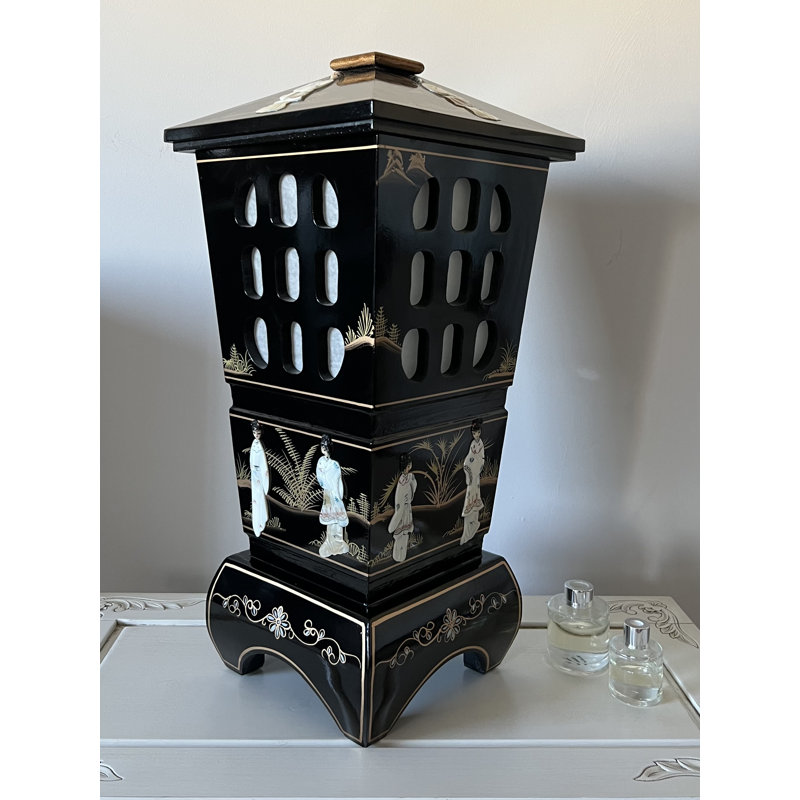 Cobhan 62Cm Black Table Lamp Set