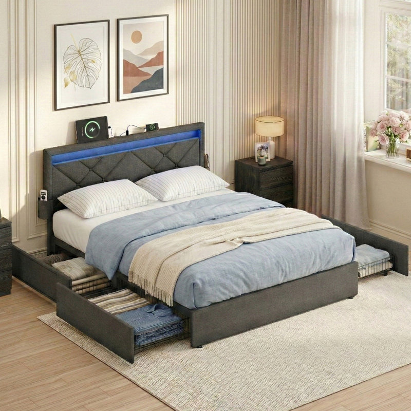 Upholstered Bed