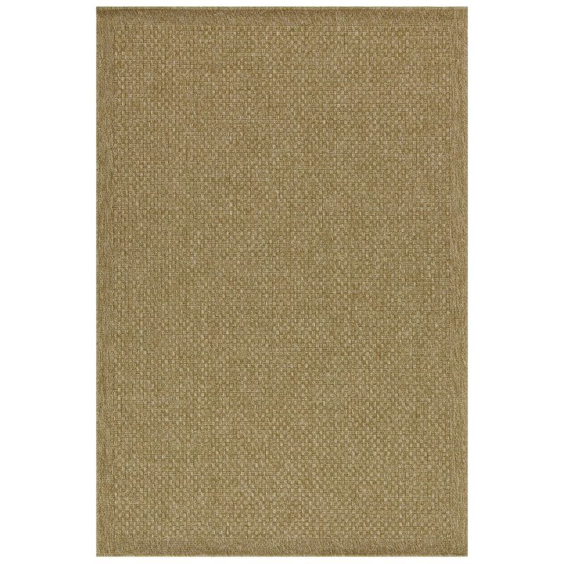 Indoor/Outdoor Area Rug, Rectangle 5'3" x 7'3", Natural