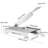 Manual Meat Slicer Stainless Steel Beef Bone Cutting Machine