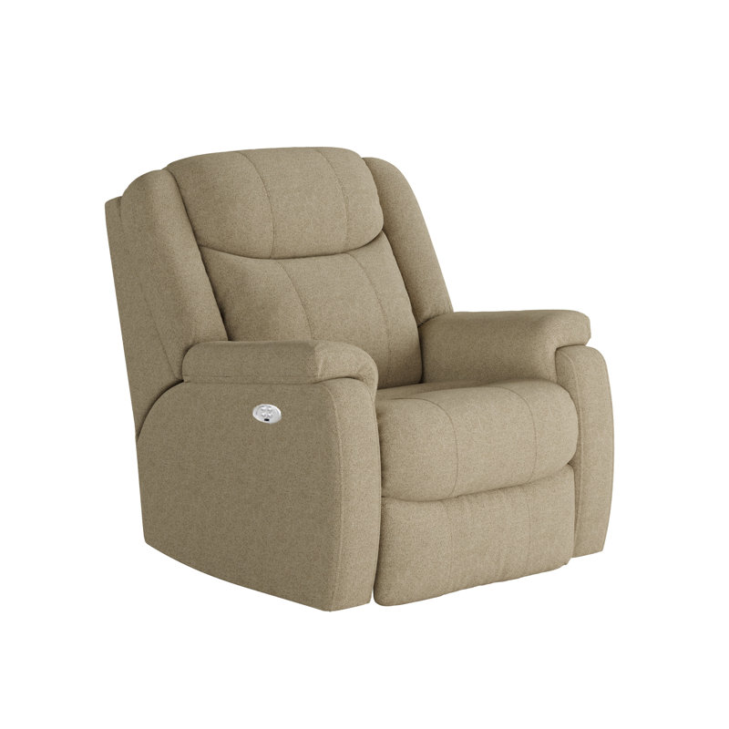 Hercules Dual Power Wall Recliner, Khaki Chenille