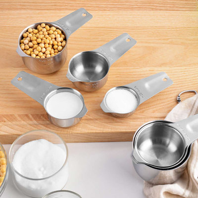 Gustave 7 -Piece Stainless Steel Measuring Cup Set