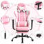 Fauteuil de jeu ergonomique en similicuir