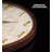 White Seashell Solid Wood Round Wall Clocks-110396038