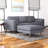 Lightner Velvet Ottoman-113399430