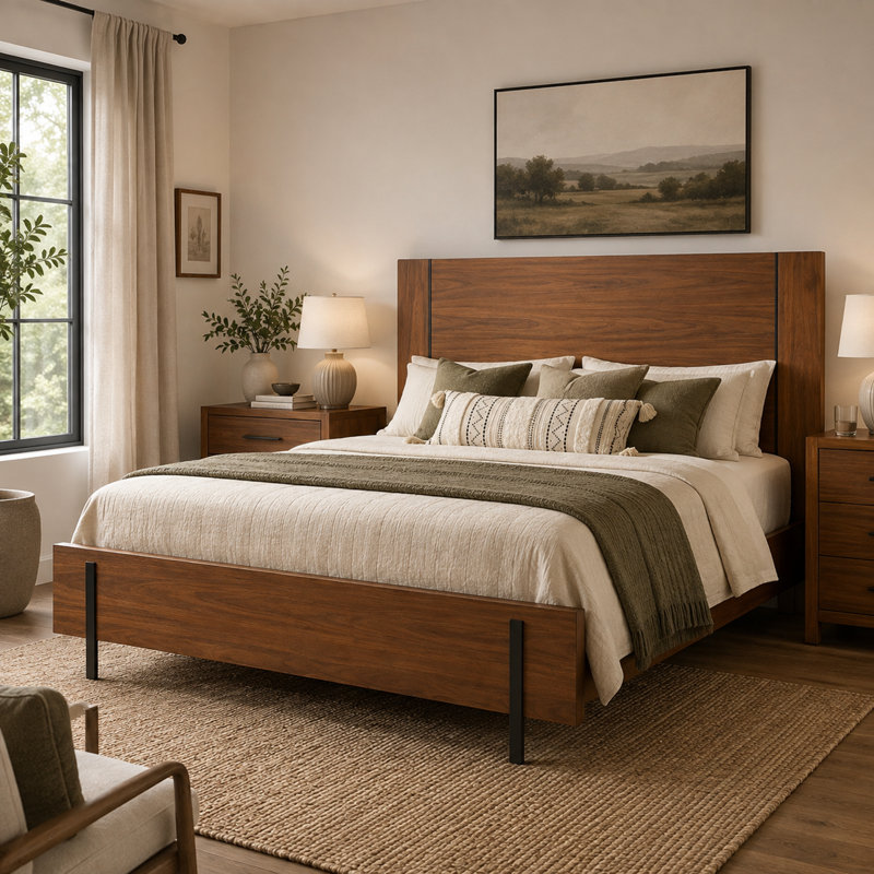 Ashland King Panel Bed, King