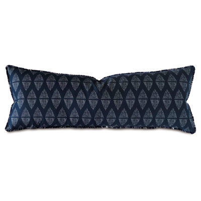 Bridgehampton Fringed Cotton Reversible Throw Pillow