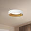 Nix 5-in Black dimmable LED Flush Mount-390602055