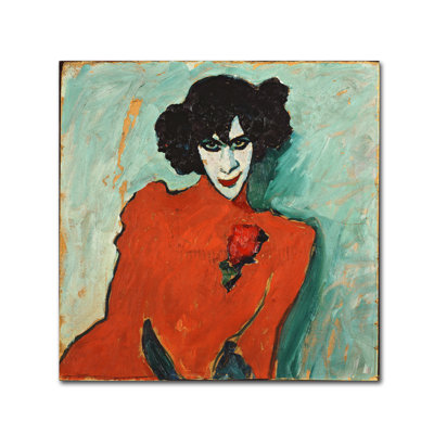 « portrait of a dancer », reproduction sur toile tendue
