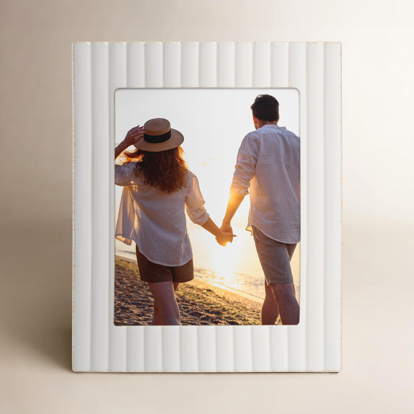 French Perle Giftware Picture Frame, 8" W x 10" H