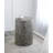 D14x20" Black Round Accent Capiz Stool