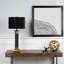 Lampe de table colonne en métal texturé-1994514305