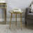 Ellyot Glass Top End Table-1419608259
