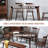 47 Inch Wooden Dining Table, Rectangular Kitchen Table Home Furniture for Small Spaces, Modern Dining Room Table for Kitchen, Apartment and Compact Dining Areas-254611224