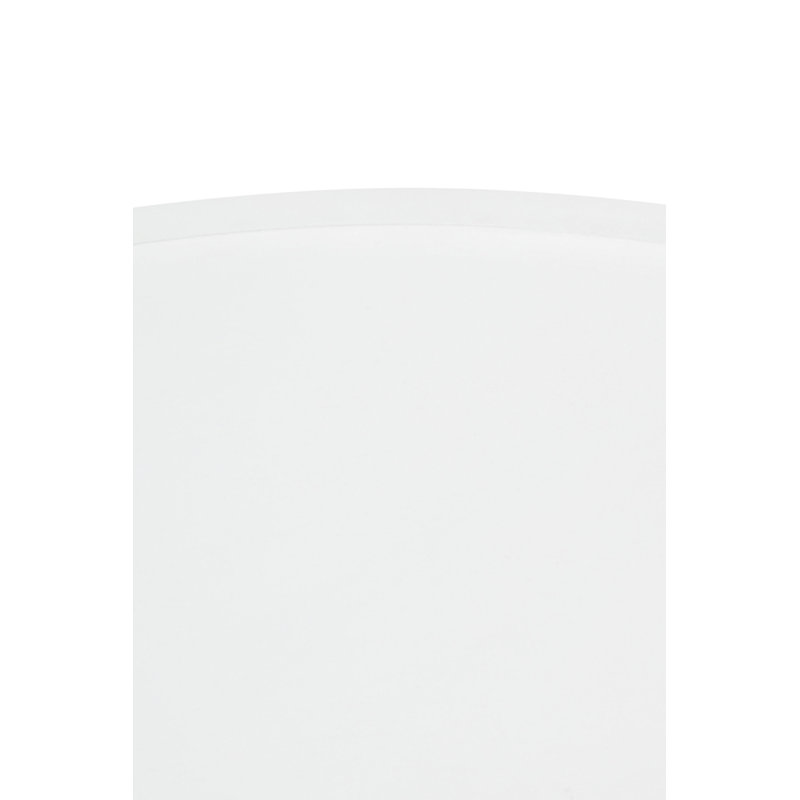 Solid Wood Pedestal Coffee Table, White