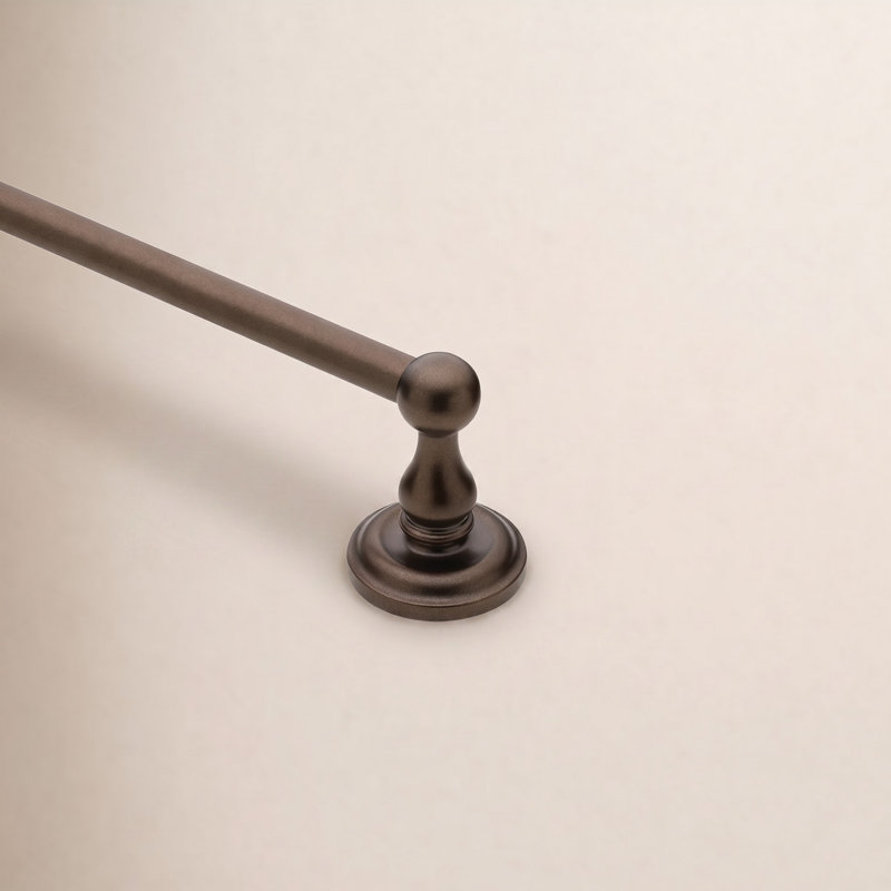 Madison 24" Wall Mounted Towel Bar, Bronze