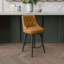 Tabouret de bar et de comptoir pivotant avec cadre en bois massif Malakeh-1364220408-1364220413-1393578896
