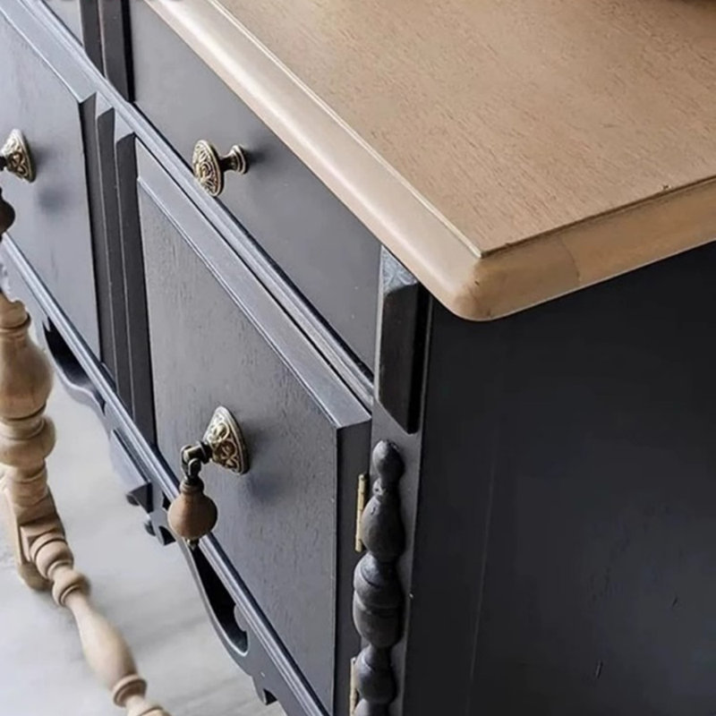 Retro Black Sideboard