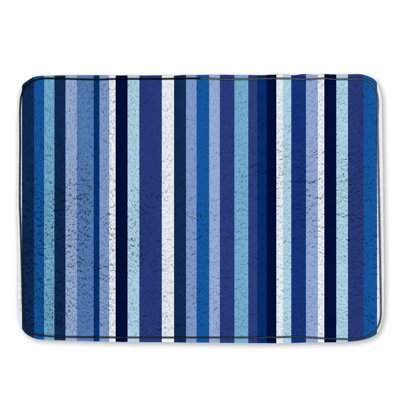 Tapis de bain à rayures