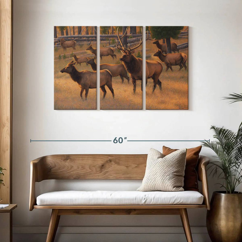 Brampt First Light Of Day, 28" H x 45" W
