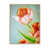 Toile brune avec cadre flottant